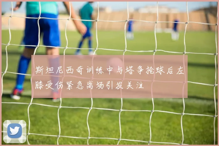 斯坦尼西奇训练中与塔争抢球后左膝受伤紧急离场引发关注